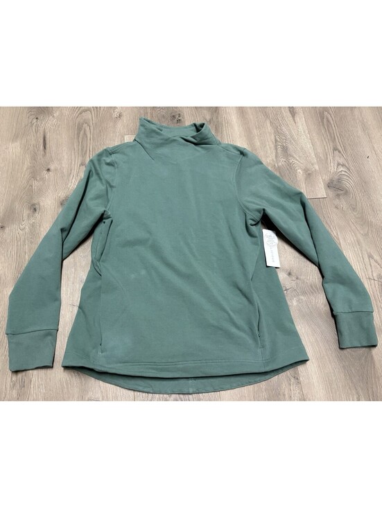 Yogalicious Tops - YOGALICIOUS Women's Pullover Mock Neck Crossover Sweatshirt NWT Large